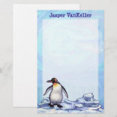 Papeterie Papier à pingouin (Devant / Derrière)