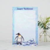 Papeterie Papier à pingouin (Debout devant)