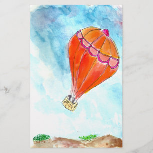 Papeterie Papier à rebut à ballon à air chaud
