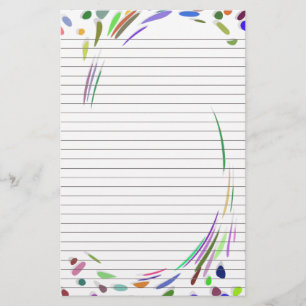 Papeterie Papier à reliure pois pour les notes Papier à lett