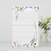 Papeterie Papier à reliure pois pour les notes Papier à lett (Debout devant)