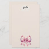 Papeterie Papier à ruban Polka Dot (Devant / Derrière)