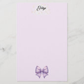 Papeterie Papier à ruban Polka Dot Violet (Devant)