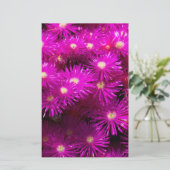 Papeterie Papier à scandale à fleurs rose Aster (Debout devant)