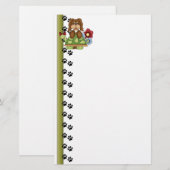 Papeterie Papier à tortue mûre (Devant / Derrière)