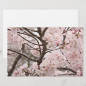 Papeterie Papier artisanal Cherry Blossom (Devant / Derrière)
