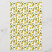 Papeterie Papier Citron Citron Vert Ligné (Dos)
