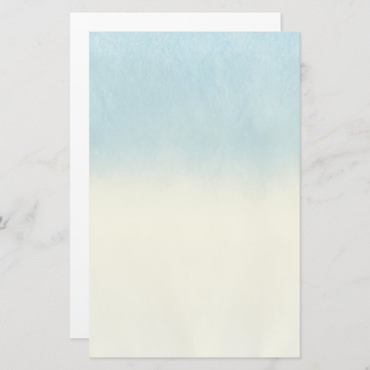 Papeterie Papier d'aquarelle de texture de fond (Devant / Derrière)