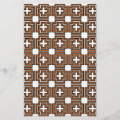 Papeterie Papier d'artisanat orange Carré (Devant)