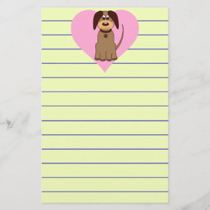 Papeterie Papier de chien Brown