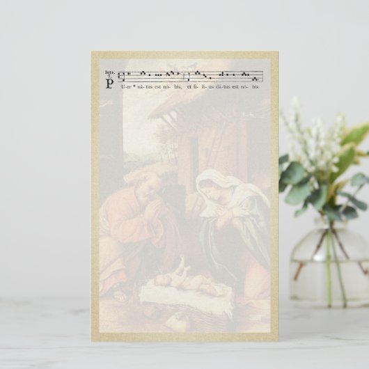 Papeterie Papier de la cantine de Noël (Debout devant)