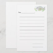 Papeterie Papier de note pour enfants vierges (Devant / Derrière)
