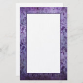 Papeterie Papier de note pourpre foncé âgé par cru de (Devant / Derrière)