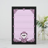 Papeterie Papier de panda de Paisley (Debout devant)