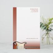 Papeterie Papier de poche de guitare (Debout devant)