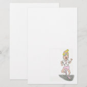 PAPETERIE PAPIER DE RACE (Devant / Derrière)