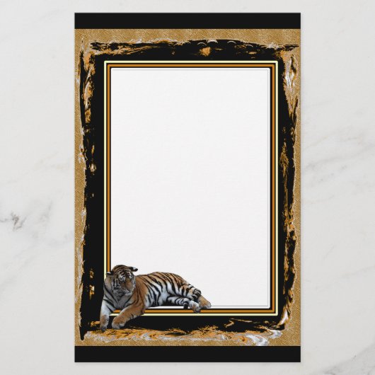 Papeterie Papier de tigre (Devant)