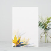 Papeterie Papier d'écriture blanc Bird of Paradise (Debout devant)