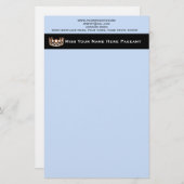 Papeterie Papier en-tête style Miss USA (Devant / Derrière)