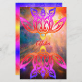 Papeterie Papier Hawaiian Honu Turtle (Devant / Derrière)