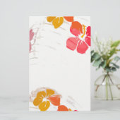 Papeterie Papier Lanterne Hibiscus (Debout devant)