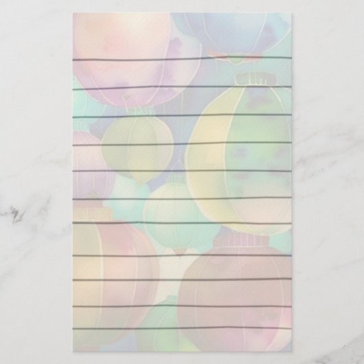 Papeterie Papier Lanternes Papier (Devant)