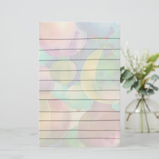 Papeterie Papier Lanternes Papier (Debout devant)