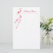 Papeterie Papier Mariage Cherry Blossom (Debout devant)