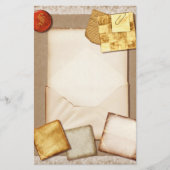 Papeterie Papier Monogramme vintage (Devant)