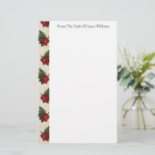 Papeterie Papier Motif Red Rose (Debout devant)