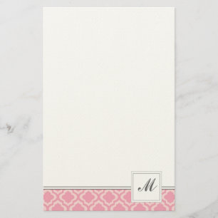 Papeterie Papier Motif rose
