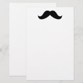 Papeterie Papier Moustache (Devant / Derrière)