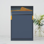 Papeterie Papier orange de minuit (Debout devant)