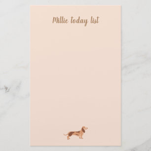 Papeterie Papier Pads note mignon dachshund chien