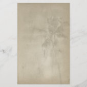 Papeterie Papier Papier à Papier à Palm Tropical Retro (Devant)