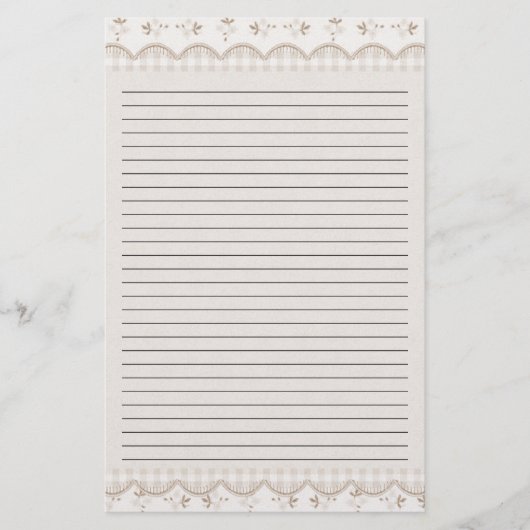 Papeterie Papier papier ancien Vintage (Devant)