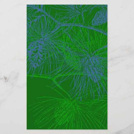 Papeterie Papier Papier Motif Pine (Devant)