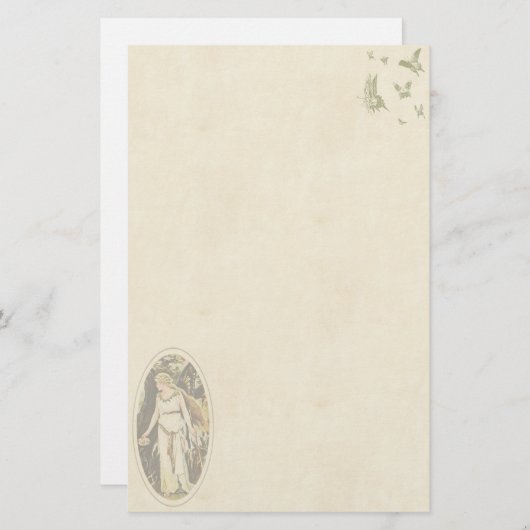 Papeterie Papier papillon (Devant / Derrière)