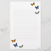 Papeterie Papier papillon Motif stationnaire (Devant)