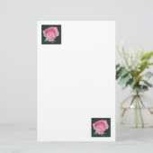 Papeterie Papier Pétales Roses (Debout devant)