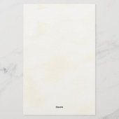 Papeterie Papier recouvert de pins bleus (Dos)