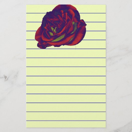 Papeterie Papier rouge (Devant)