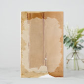 Papeterie Papier vieil déchiré 3 stratifié (Debout devant)