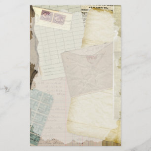 Papeterie Papiers anciens vintages