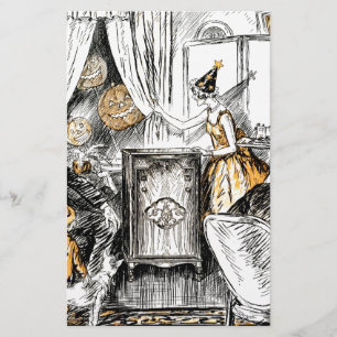 Papeterie Papiers Vintages Halloween