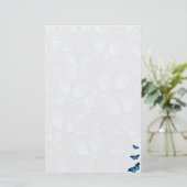 Papeterie Papillon bleu stationnaire (Debout devant)