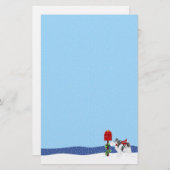 Papeterie Papillon Christmas Mail Blk Wht (Devant / Derrière)