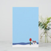 Papeterie Papillon Christmas Mail Blk Wht (Debout devant)