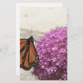 Papeterie Papillon et oignon géant (Devant / Derrière)