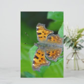 Papeterie Papillon orange (Debout devant)